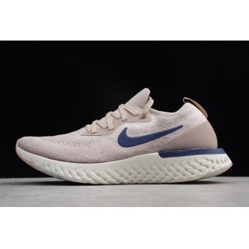 Nike Epic React Diffused Taupe Blue Void Running Shoes AQ0067-201 Shoes
